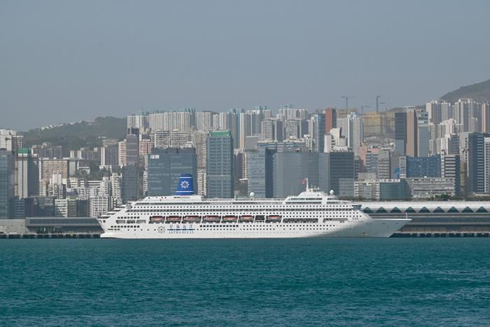 郵輪“鼓浪嶼”號以香港為母港向世界啟航