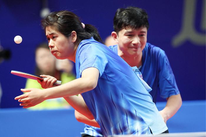 乒乓“夫妻檔”殘?zhí)貖W會(huì)奪金 演繹“最美默契”