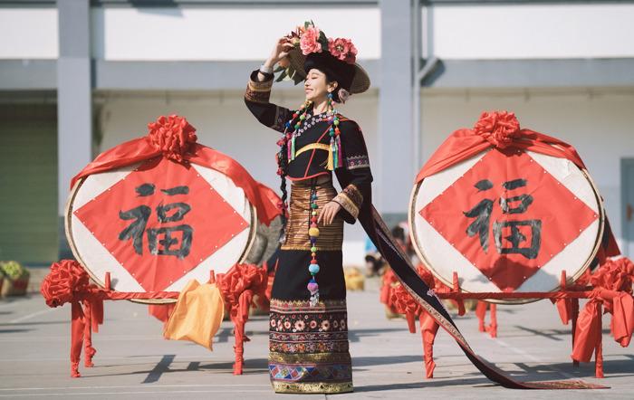 中緬邊境云南瀾滄拜年活動熱鬧非凡