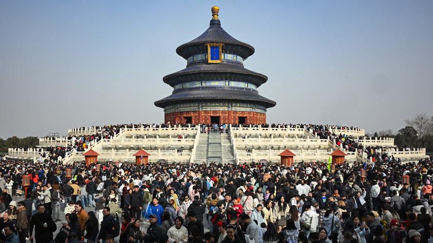 2026年春節(jié)假期 中國國內出游5.96億人次